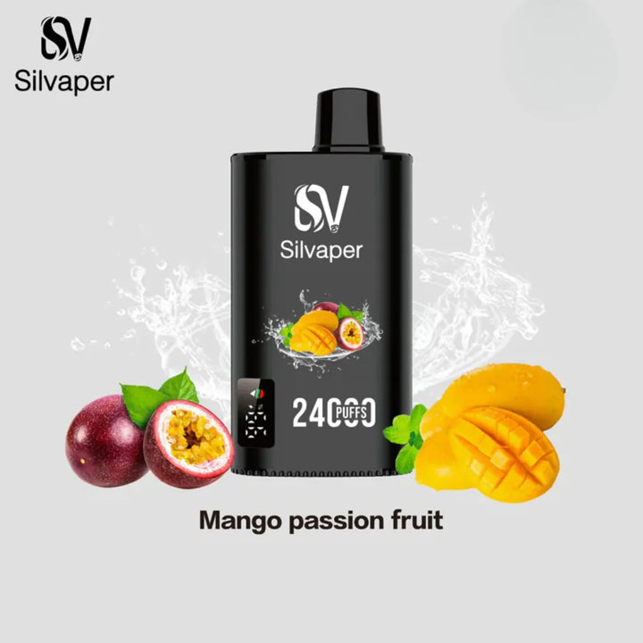 Mango Passionfruit - Silvaper 24000 Puffs Disposable Vape 2% Nicotine in Dubai, UAE