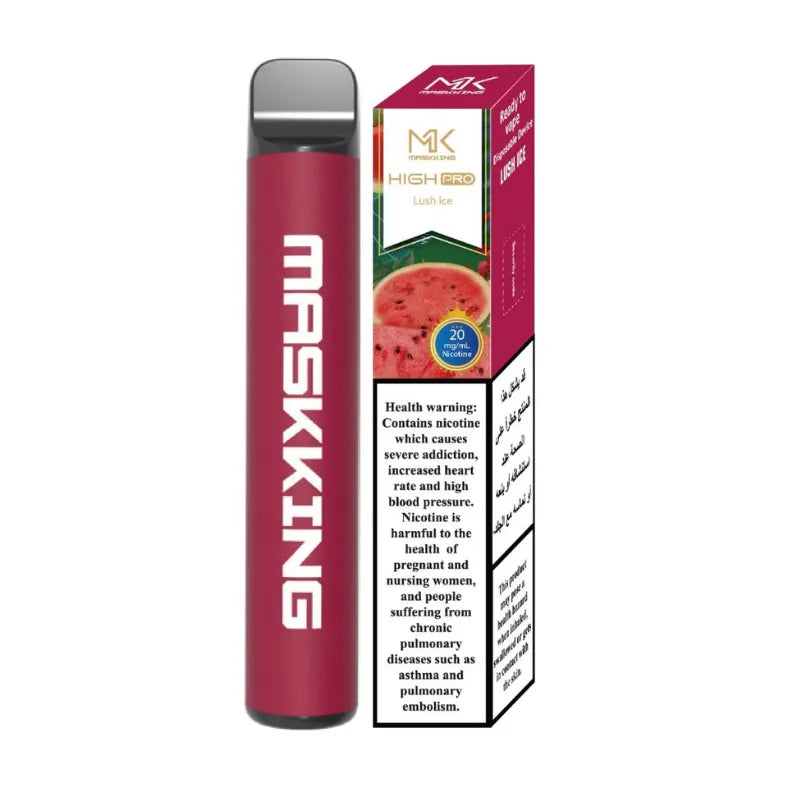Lush Ice  -Maskking High Pro 1600 Puffs Disposable Vape in Dubai, UAE
