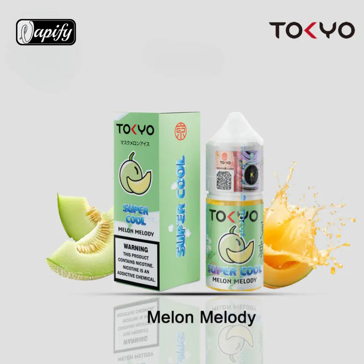 Melon Melody -Tokyo Super Cool Saltnic 30ml E-liquid 30mg & 50mg in Dubai, UAE