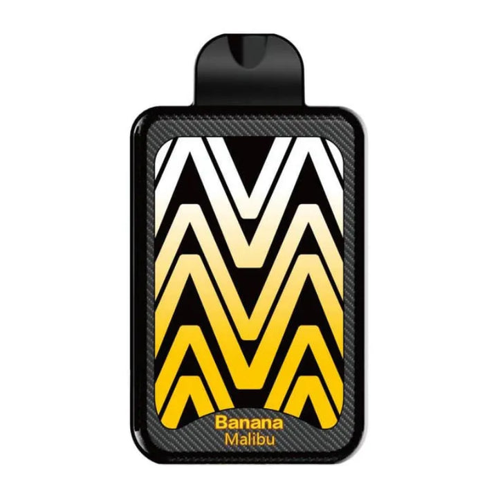 Banana Malibu  - MeVape Reload 8000 Puffs Disposable Vape 20MG in Dubai, UAE