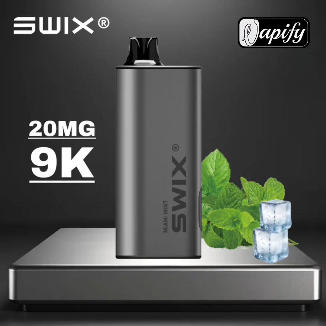Swix Mate 9000 Puffs Non-Rechargeable Disposable Vape 20mg in Dubai, UAE
