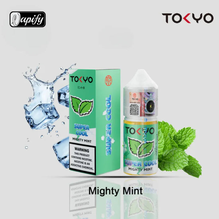 Mighty Mint -Tokyo Super Cool Saltnic 30ml E-liquid 30mg & 50mg in Dubai, UAE
