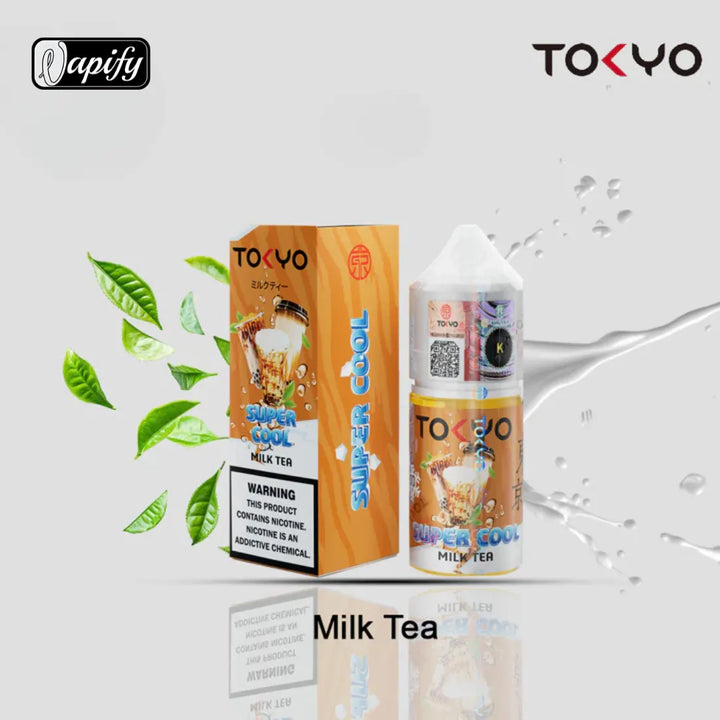 Milk Tea -Tokyo Super Cool Saltnic 30ml E-liquid 30mg & 50mg in Dubai, UAE