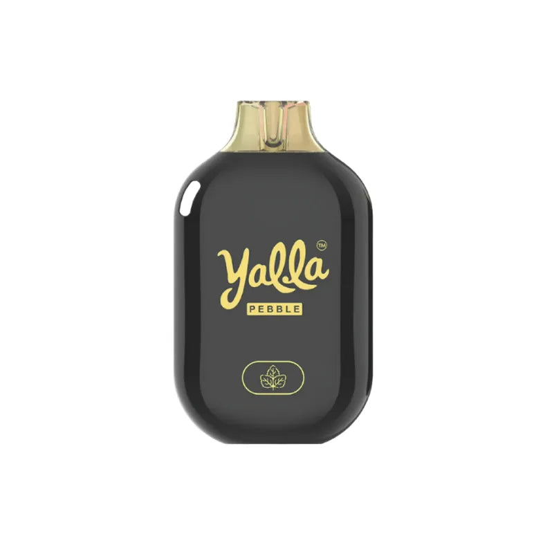 Mint  - Yalla Pebble 6000 Puffs Disposable Vape 20mg in Dubai, UAE
