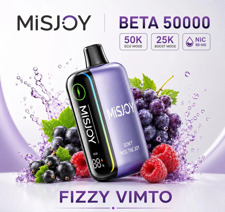 Misjoy Beta fizzy vimto 