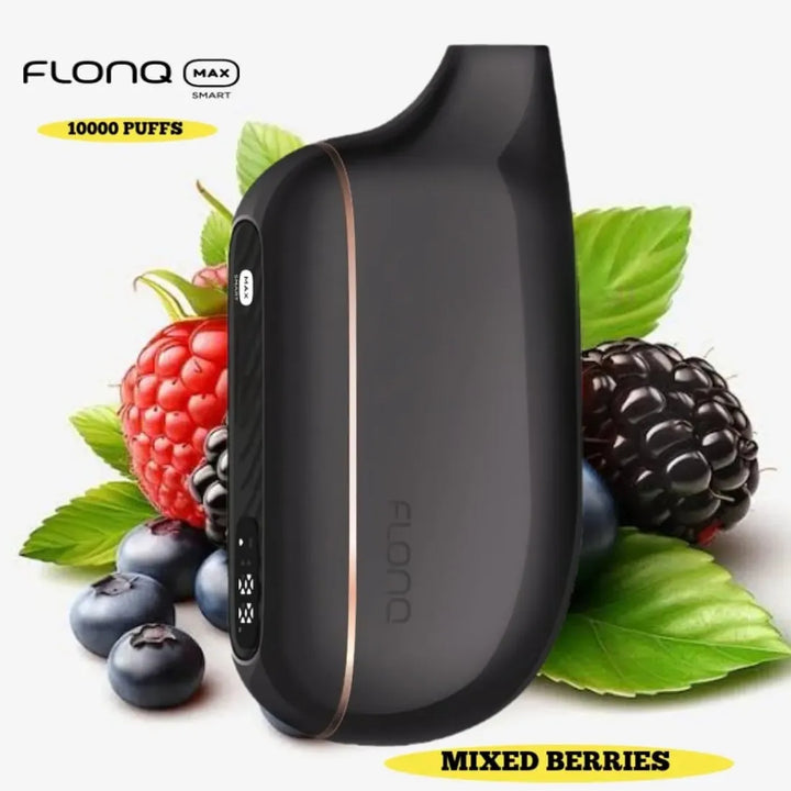 Mixed Berries  - Malaki Flonq Max Smart 10000 Puffs Disposable Vape 20mg in Dubai, UAE