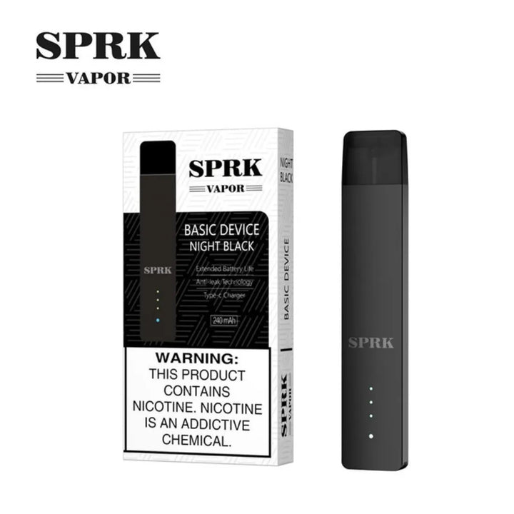 Myle V4 Compatible Pod SPRK VAPOR-Night Black  Near Me in Dubai 
