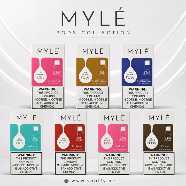 Myle V4 Pods 16 Flavors | Best Myle Vape