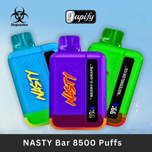 Nasty Bar 8500 Puffs Disposable Vape 20 Mg & 50 Mg in Dubai, UAE