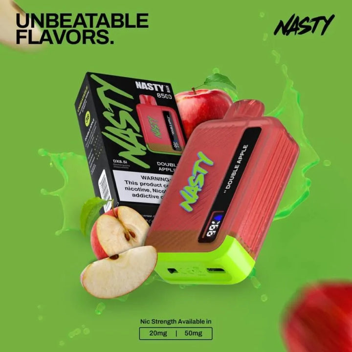 NASTY Bar 8500 Puffs Disposable Vape - Double Apple 