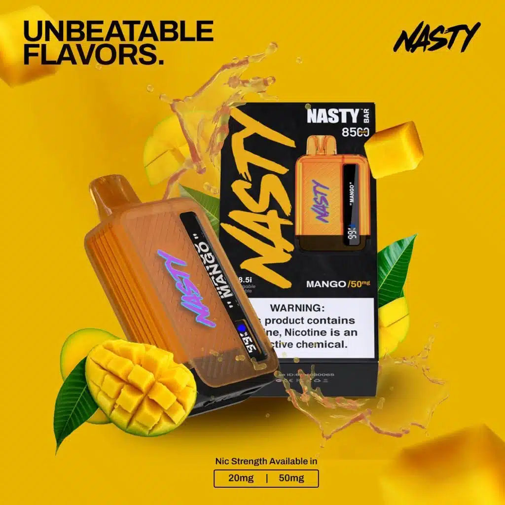 NASTY Bar 8500 Puffs Disposable Vape - Mango