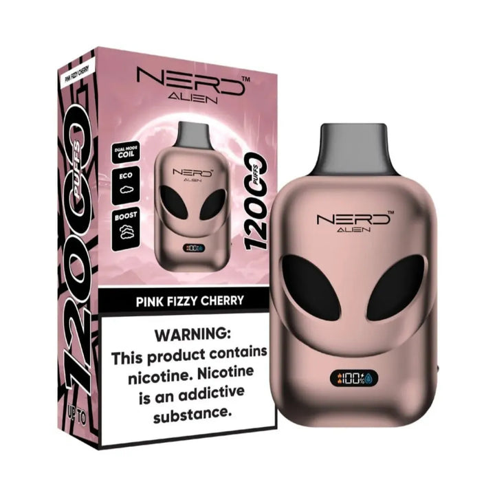 NERD_Alien_12000_Puffs_-_Pink_Fizzy_Cherry