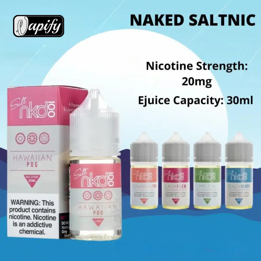 Best NAKED SALT NIC 30ml E-liquid 20mg Nicotine in DUBAI, UAE
