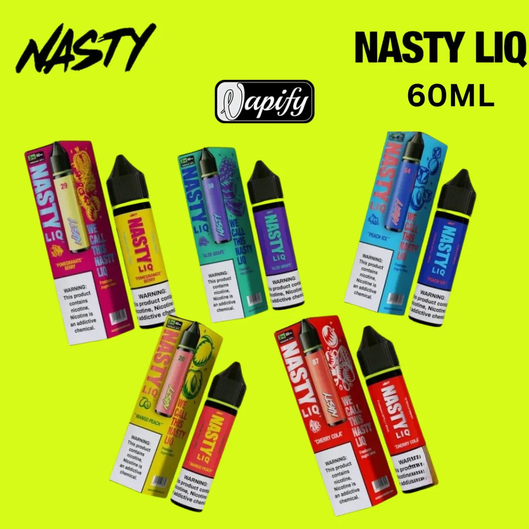  Nasty LIQ 60ml E-liquid in Dubai, UAE
,Freebase E-juice 