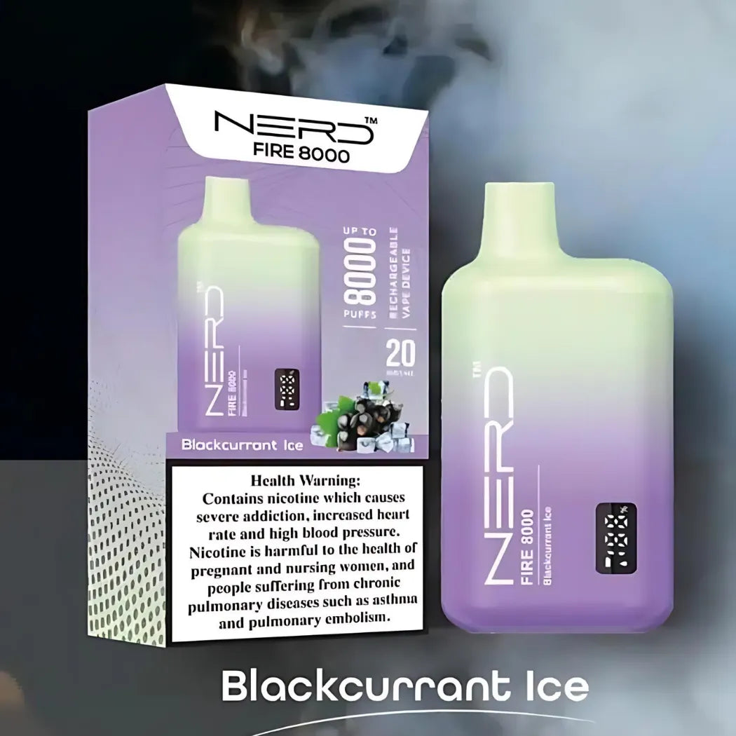 Nerd_Fire_8000_Puffs_Disposable_Vape_2_Nicotine_-_Blackcurrant_ice