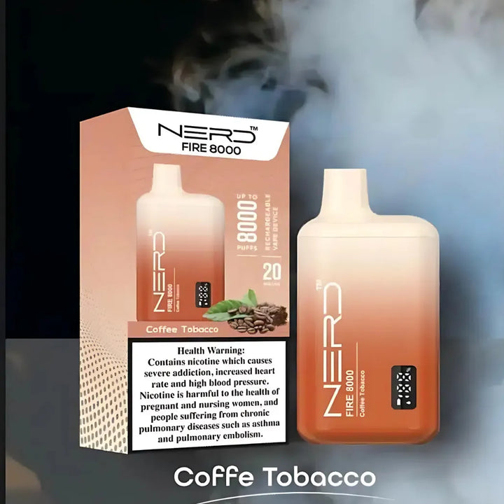 Nerd_Fire_8000_Puffs_Disposable_Vape_2_Nicotine_-_Coffee_Tobacco