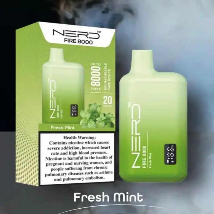 Nerd_Fire_8000_Puffs_Disposable_Vape_2_Nicotine_-_Fresh_Mint