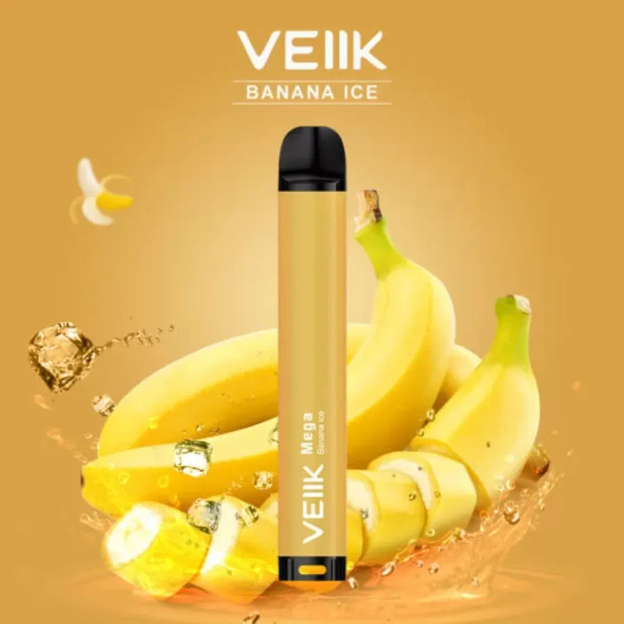 Banana Ice - VEIIK Micko Mega 800 Puffs Disposable Vape in Dubai, UAE