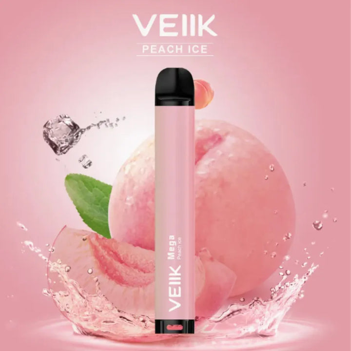 Peach Ice - VEIIK Micko Mega 800 Puffs Disposable Vape in Dubai, UAE