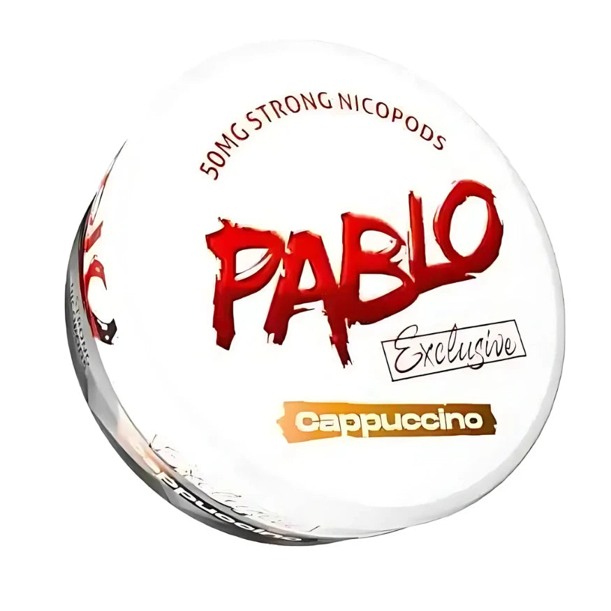 New Best PABLO Nicotine Pouches- Cappuccino Near me 