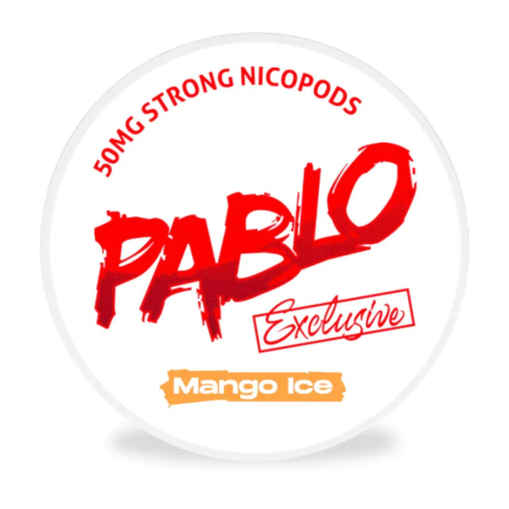 New Best PABLO Nicotine Pouches- Mango Ice Near me 