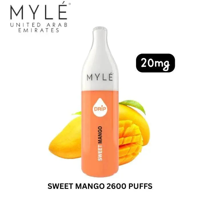 New Myle Drip 2600 Puffs -  Sweet Mango 