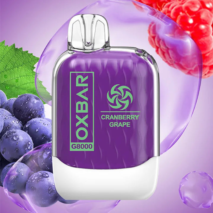 Cranberry Grape - OXBAR G8000 Puffs Disposable Vape in Dubai, UAE