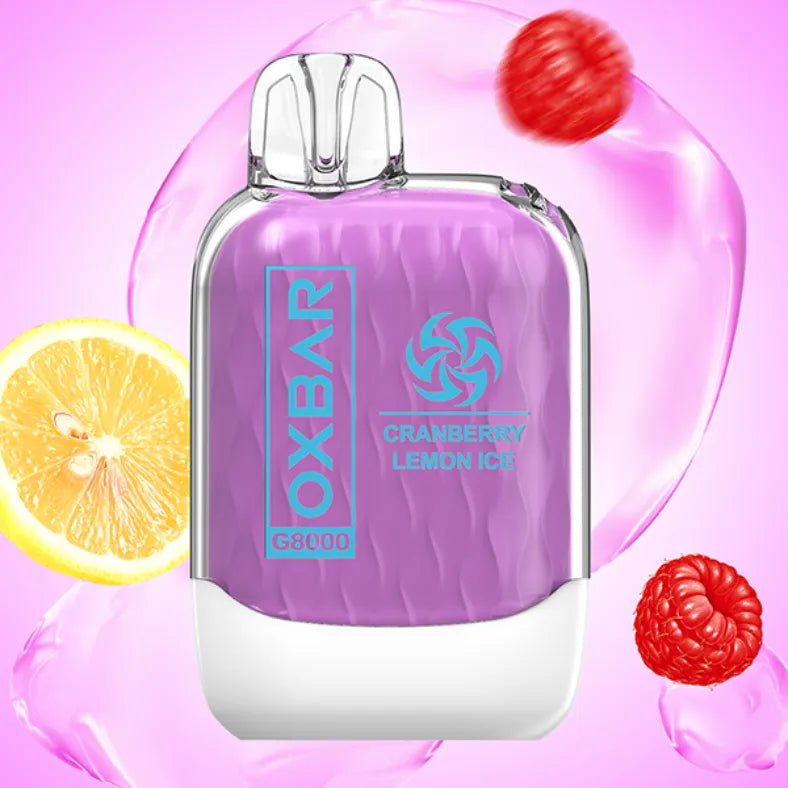 Cranberry Lemon Ice - OXBAR G8000 Puffs Disposable Vape in Dubai, UAE