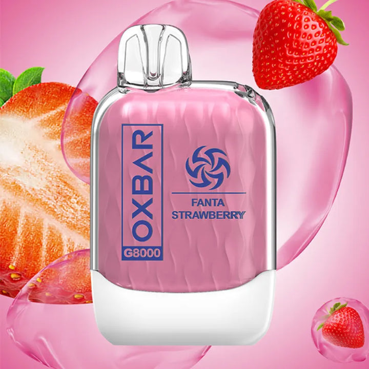 Fanta Strawberry - OXBAR G8000 Puffs Disposable Vape in Dubai, UAE