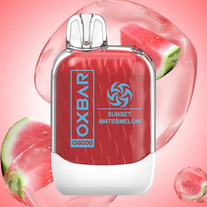 Sunset Watermelon  - OXBAR G8000 Puffs Disposable Vape in Dubai, UAE 