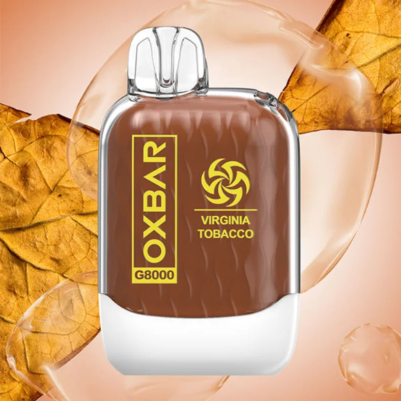 Virginia Tobacco   - OXBAR G8000 Puffs Disposable Vape in Dubai, UAE