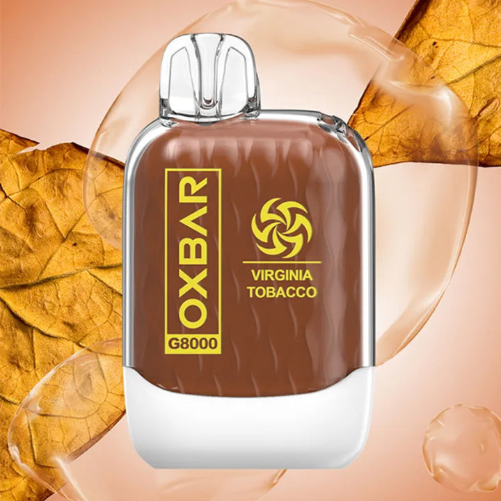 Virginia Tobacco   - OXBAR G8000 Puffs Disposable Vape in Dubai, UAE