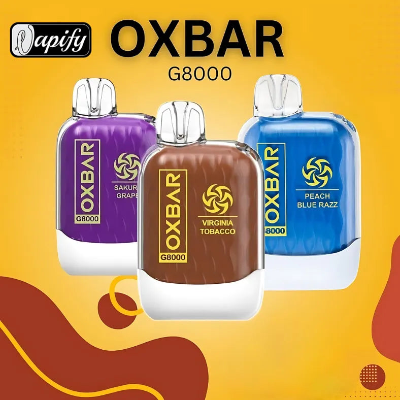 OXBAR G8000 Puffs Disposable Vape in Dubai, UAE