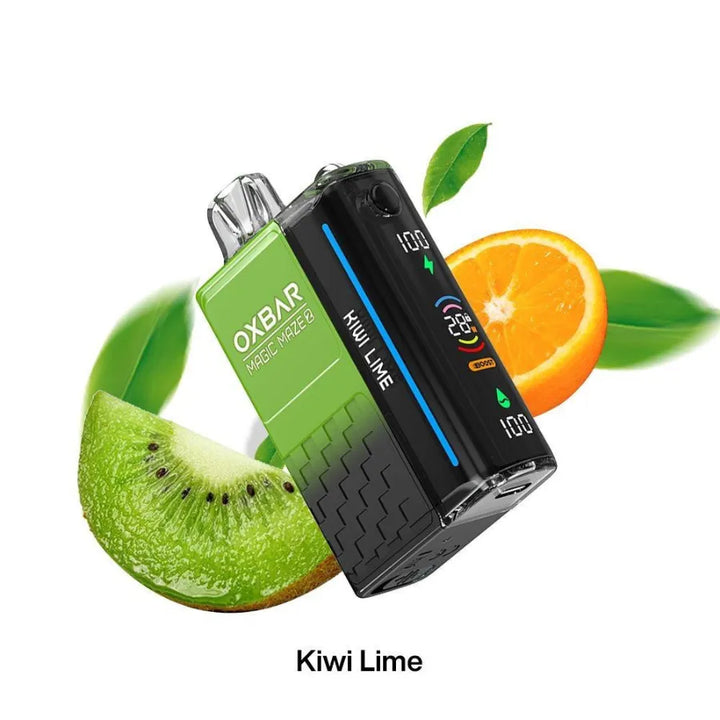 Kiwi Lime   - OXBAR Magic Maze (2) 30000 Puffs Disposable Vape in Dubai, UAE