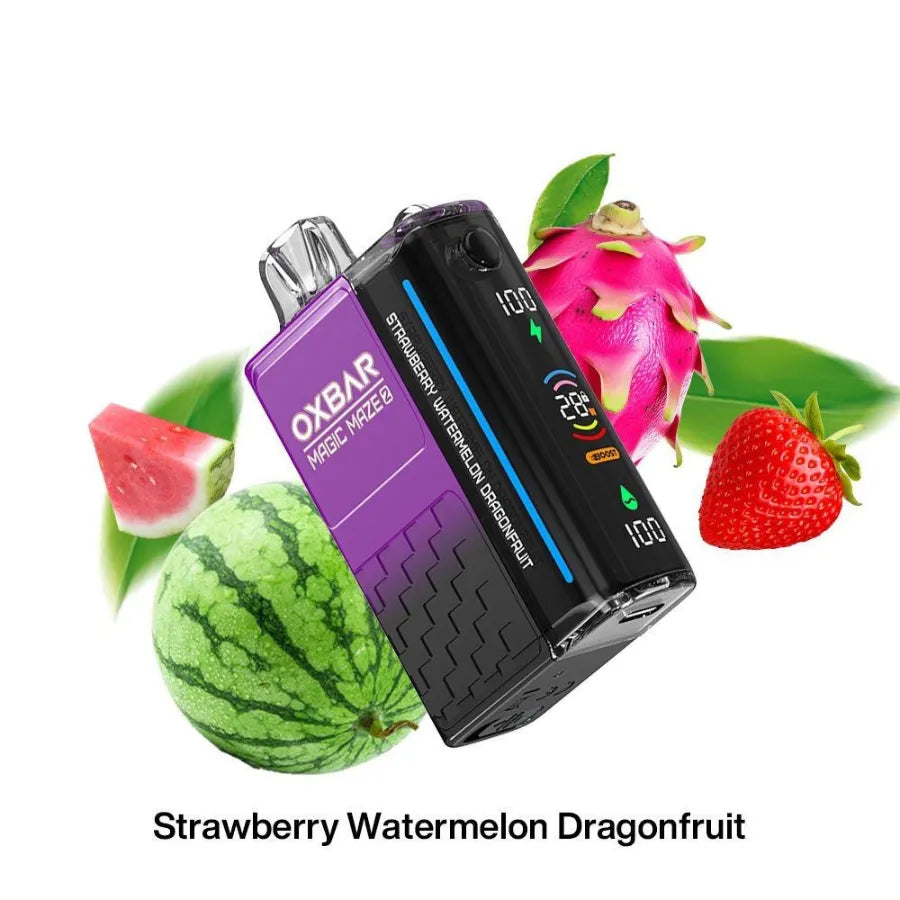 Strawberry Watermelon Dragonfruit  - OXBAR Magic Maze (2) 30000 Puffs Disposable Vape in Dubai, UAE 