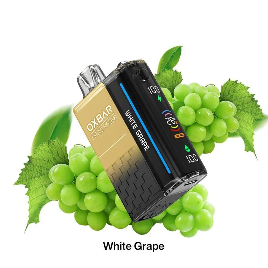 White Grape   - OXBAR Magic Maze (2) 30000 Puffs Disposable Vape in Dubai, UAE