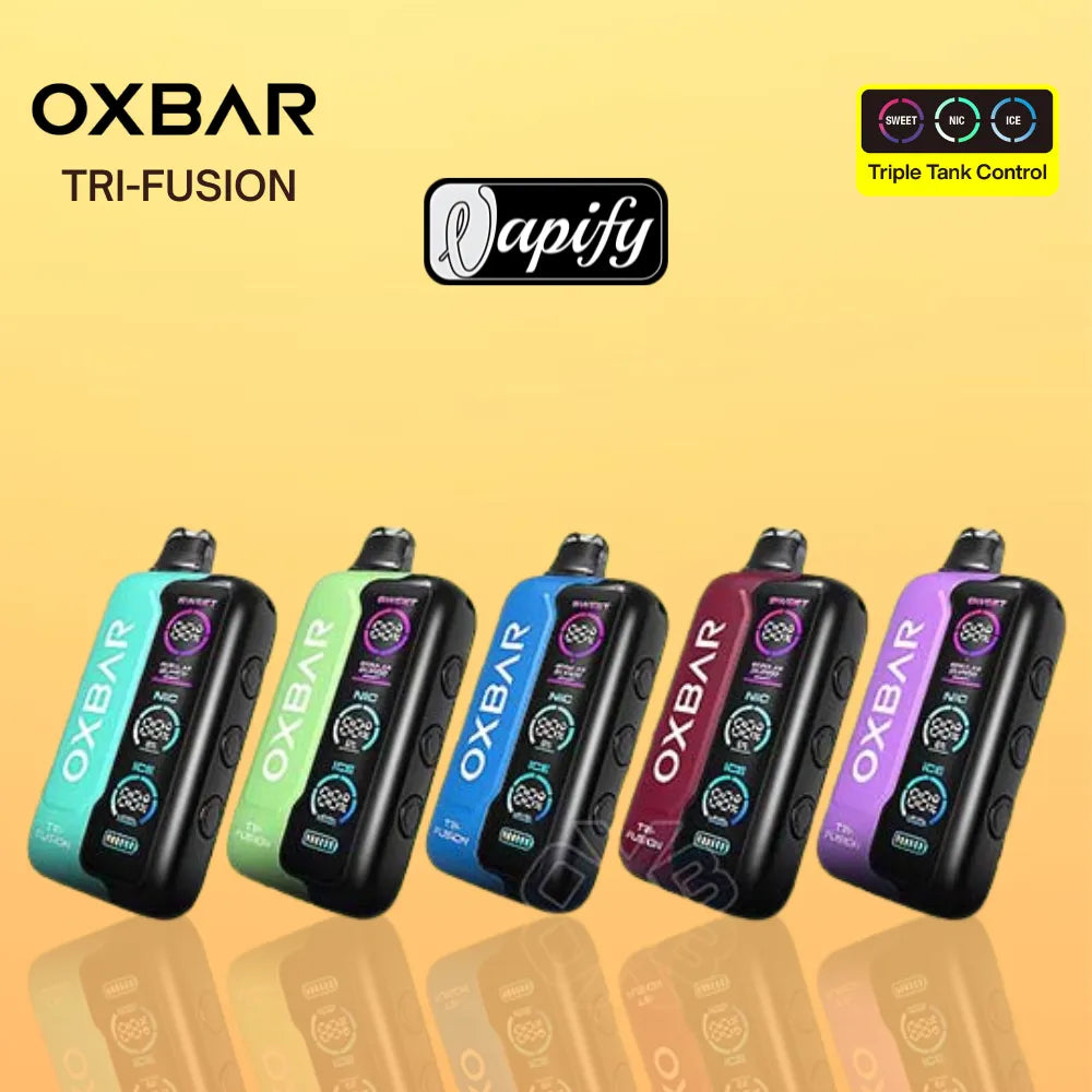 OXBAR TRI Fusion 45000 Puffs Disposable Vape in Dubai, UAE