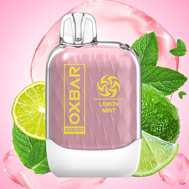 Lemon Mint  - OXBAR G8000 Puffs, UAE