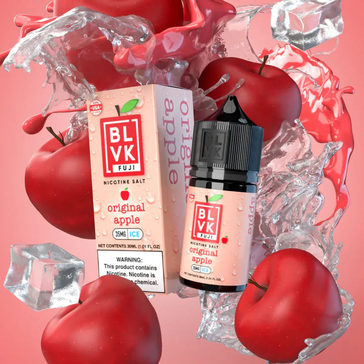 Original Apple -  BLVK FUJI (Fruit Iced) Nicotine Salt 30ml E-Liquid in Dubai, UAE