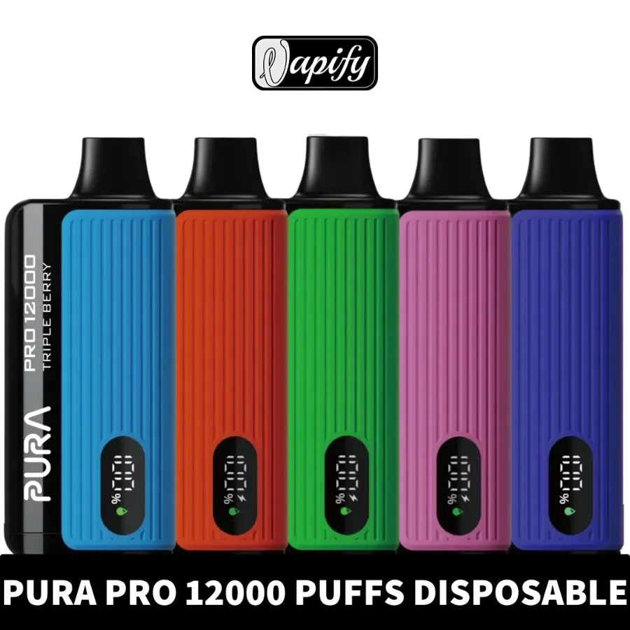 Best  - PURA Pro 12000 Puffs Disposable Vape 20mg and 50mg in UAE