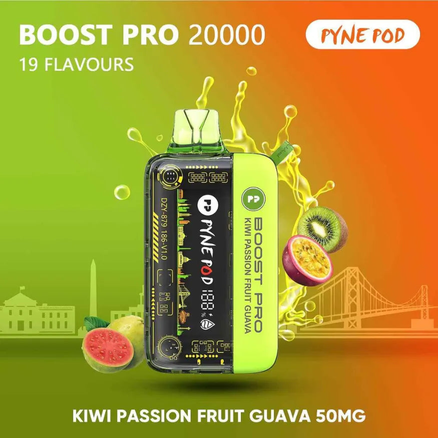 PYNE POD Boost Pro 20000 Puffs 50MG Disposable Vape