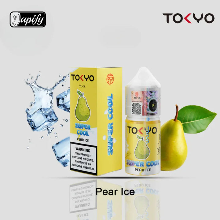 Pear Ice -Tokyo Super Cool Saltnic 30ml E-liquid 30mg & 50mg in Dubai, UAE
