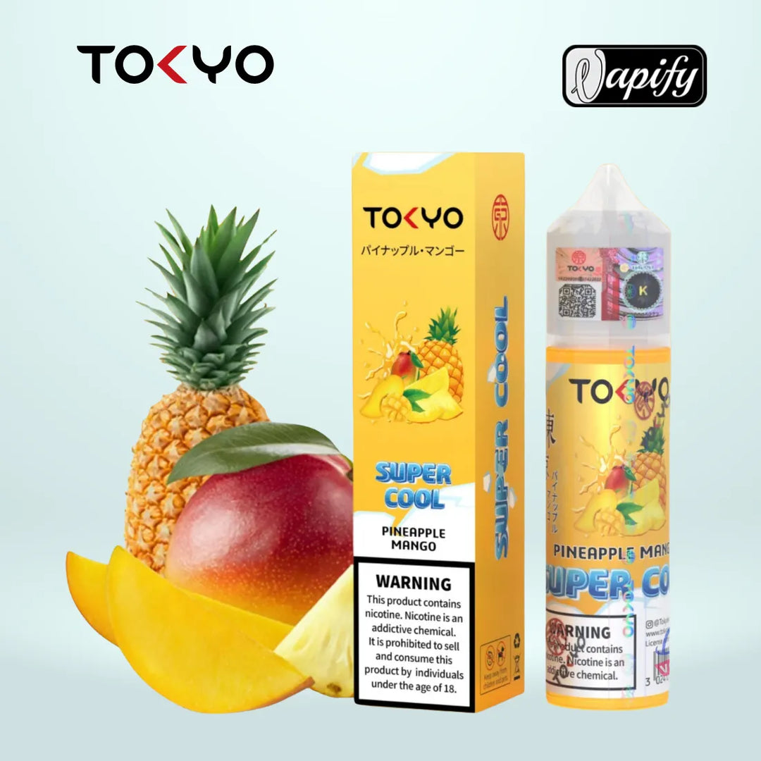 Pineapple Mango - Tokyo Super Cool 60ml E-liquid in Dubai, UAE