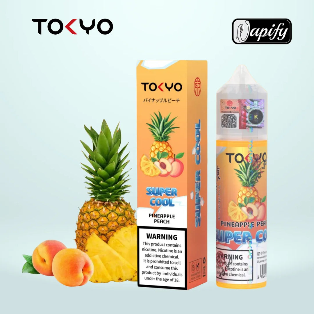 Pineapple Peach- Tokyo Super Cool 60ml E-liquid in Dubai, UAE