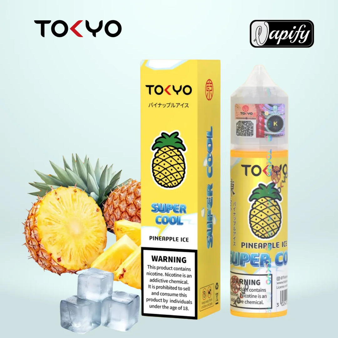 Pineapple Ice - Tokyo Super Cool 60ml E-liquid in Dubai, UAE