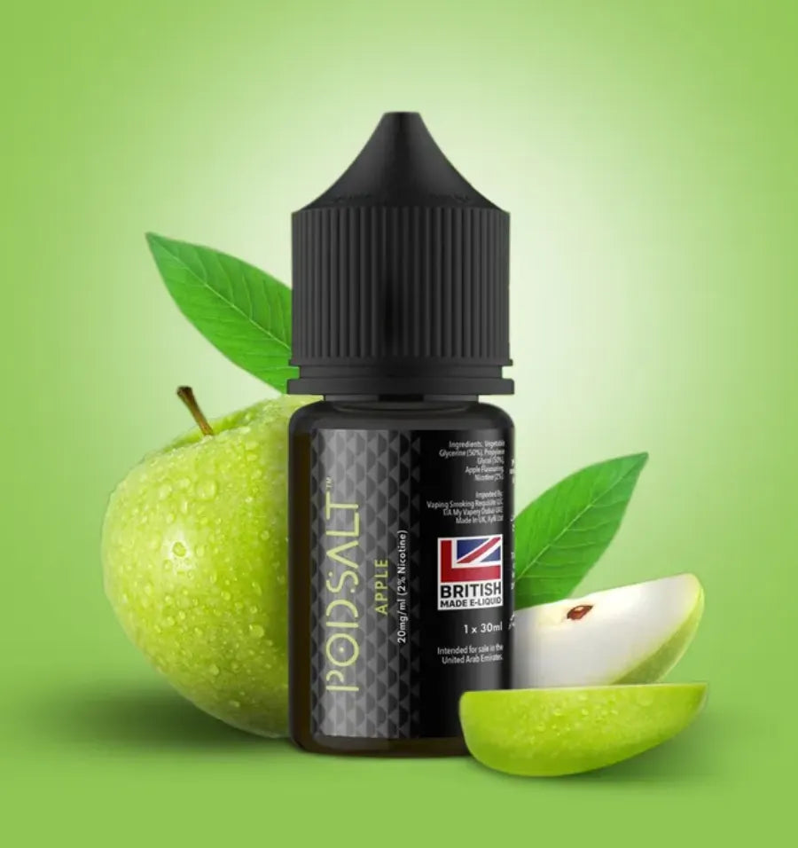 Apple - Pod Salt Core 30ml E-liquid 20mg Salt Nicotine in UAE