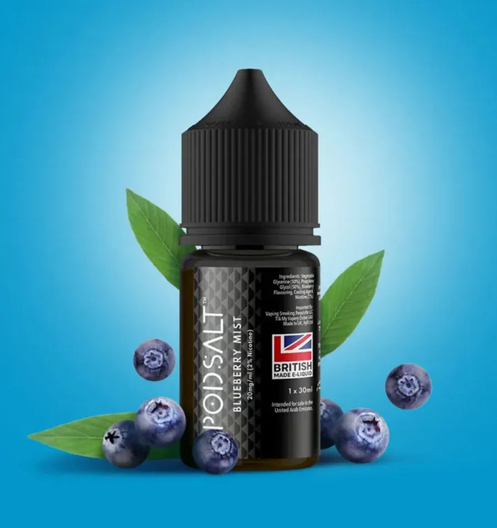Blueberry Mist - Pod Salt Core 30ml E-liquid 20mg Salt Nicotine in UAE