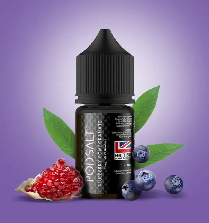 Blueberry Pomegranate- Pod Salt Core 30ml E-liquid 20mg Salt Nicotine in UAE