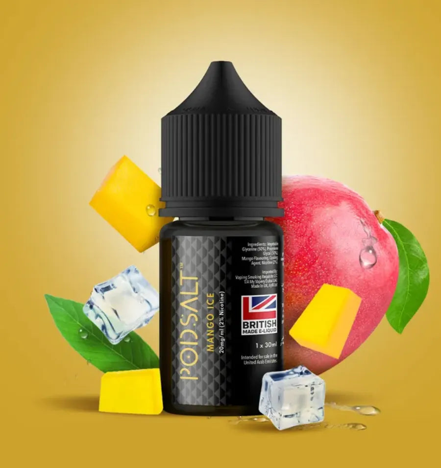 Mango Ice - Pod Salt Core 30ml E-liquid 20mg Salt Nicotine in UAE