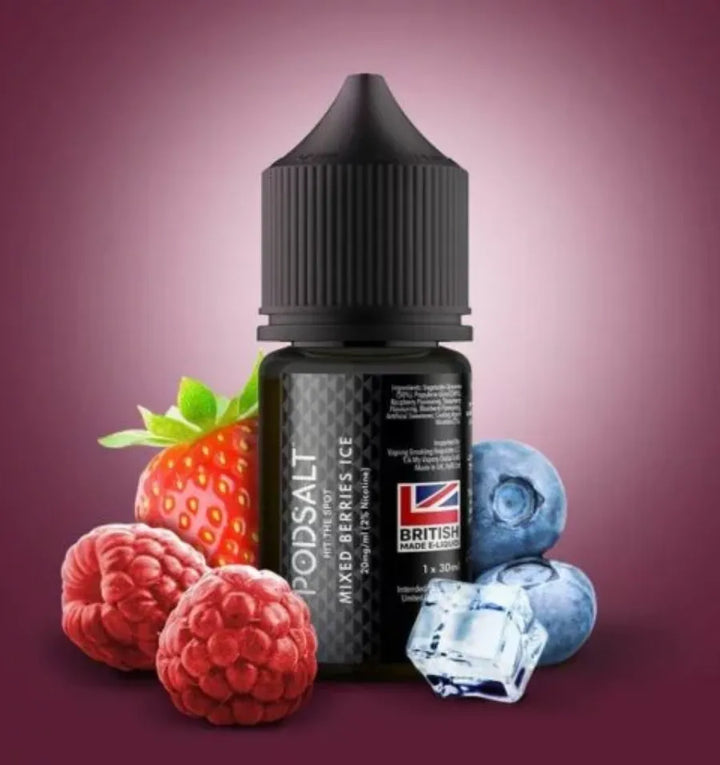 Mixed Berries Ice - Pod Salt Core 30ml E-liquid 20mg Salt Nicotine in UAE